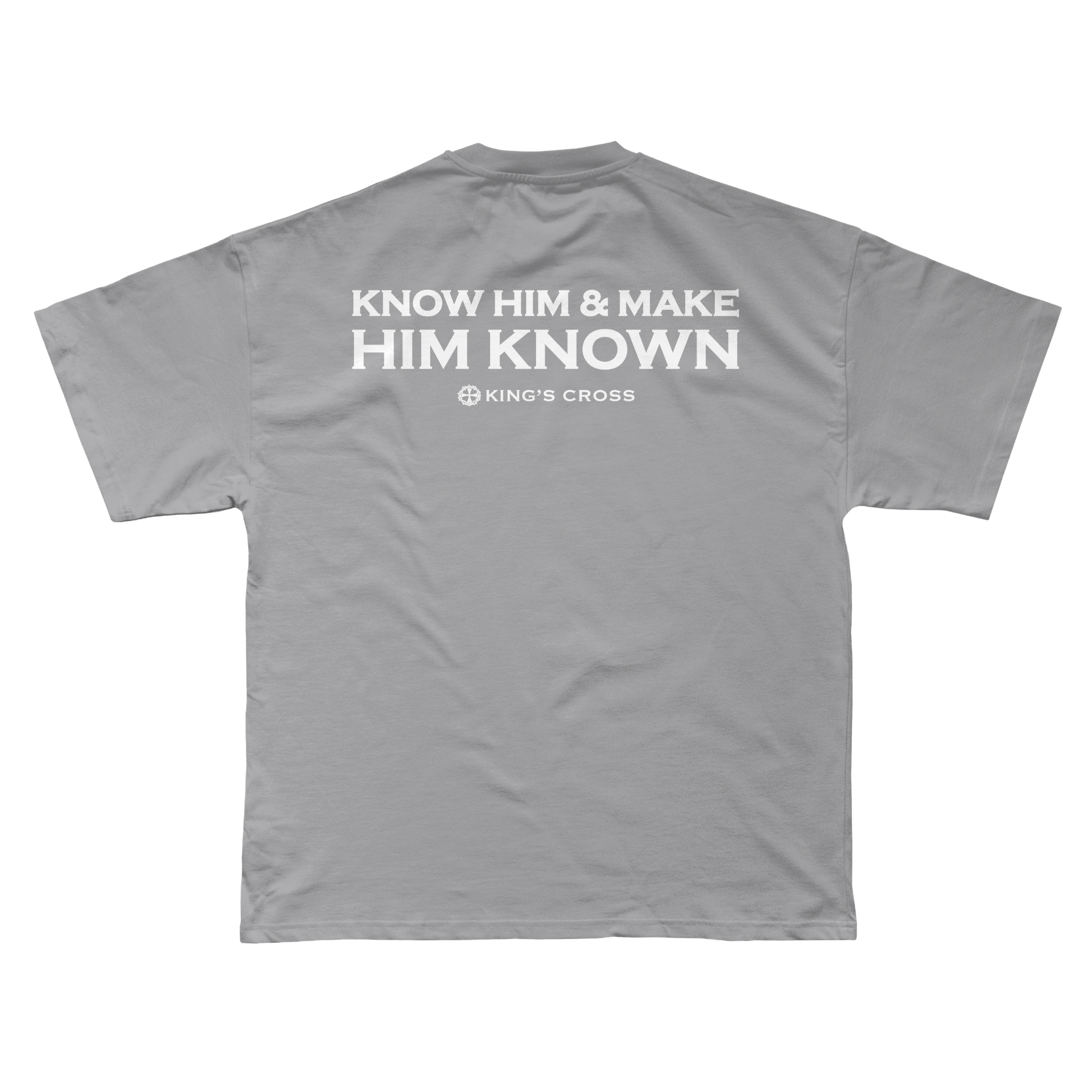 Know Him & Make Him Known Tee - Ash