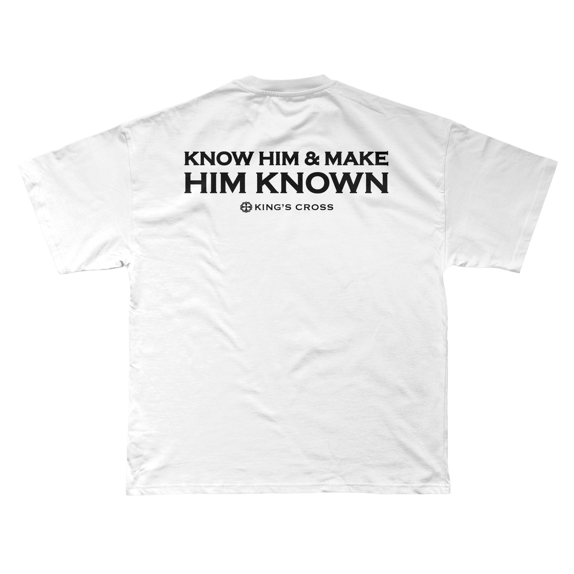 Know Him & Make Him Known Tee - White