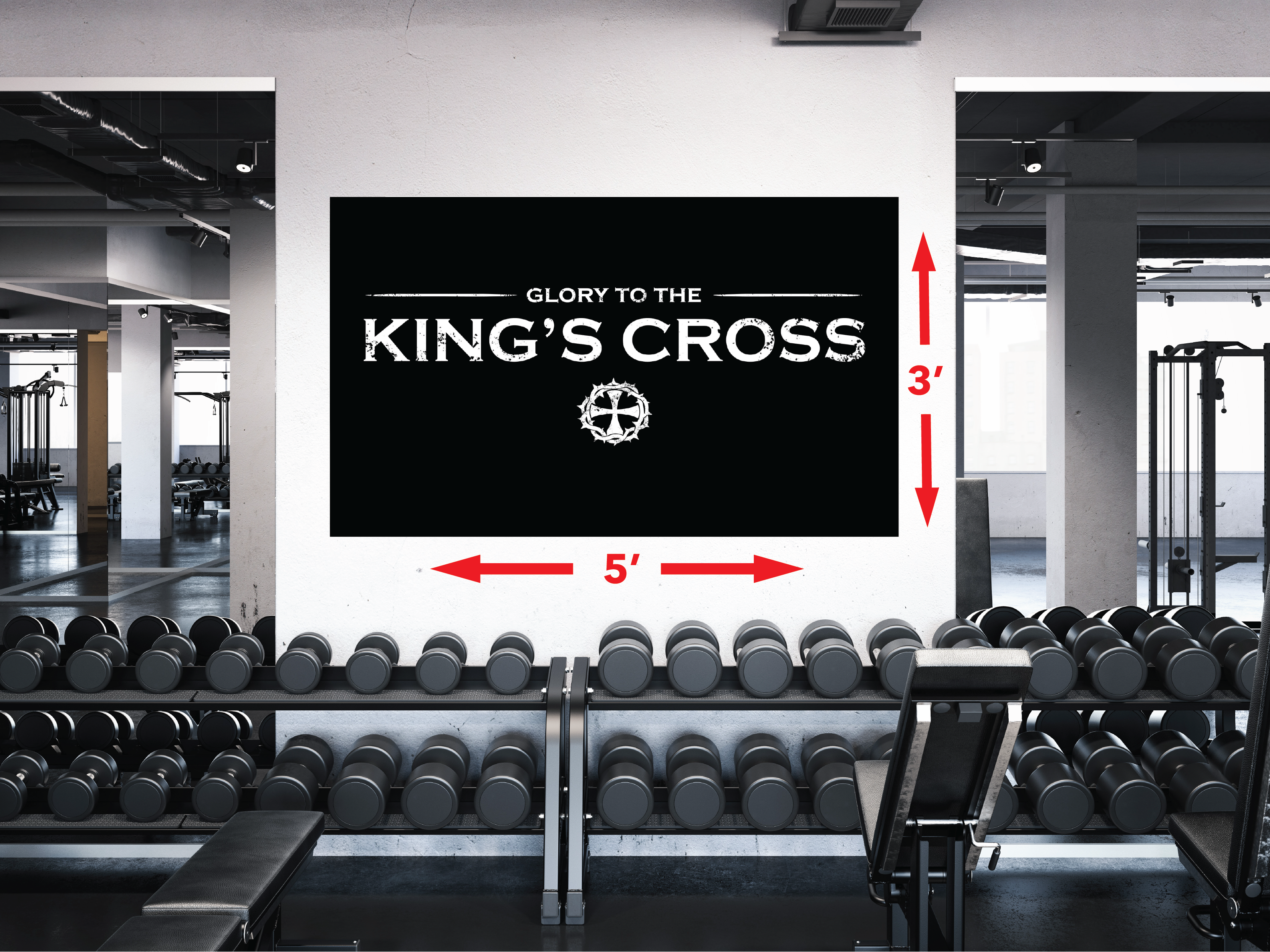 Glory to the King's Cross Flag